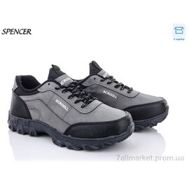 Кросівки чоловічі модні Весна/осінь X04 fume (8 пар р.40-44) "Spencer" недорого оптом від прямого постачальника