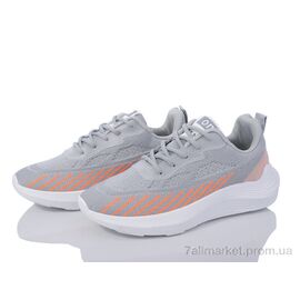 Фотография Кроссовки женские модные Весна/осень 176-39 grey (8 пар р.36-41) "Violeta" недорого оптом от прямого поставщика