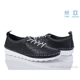 Кросівки жіночі модні Весна/осінь 220-2 black (8 пар р.37-41) "Mona Lisa" недорого оптом від прямого постачальника
