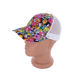 Фотография Кепка детская летняя унисекс 123-16 white р.50-54 "Mabi" недорого оптом от прямого поставщика