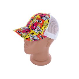 Фотография Кепка детская летняя унисекс 123-18 white р.50-54 "Mabi" недорого оптом от прямого поставщика