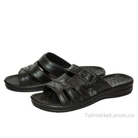 Шльопанці чоловічі пляжні Літо С29 Крок (12 пар р.41-45) "Slippers" недорого оптом від прямого постачальника