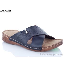 Шльопанці чоловічі пляжні Літо LEXUS 01 черный (6 пар р.40-44) "Spencer" недорого оптом від прямого постачальника