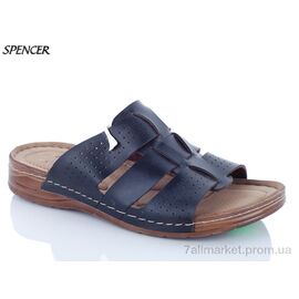 Шльопанці чоловічі пляжні Літо LEXUS 03 черный (6 пар р.40-44) "Spencer" недорого оптом від прямого постачальника