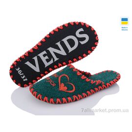 Тапки жіночі для будинку Весна/осінь 163W зелений (9 пар р.36-41) "Active" недорого оптом від прямого постачальника