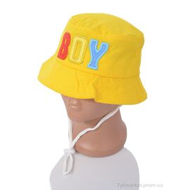 Фотография Панамка Лето BN004-3 yellow (50) (5 шт. р.сетка One size) "KUINH" недорого оптом от прямого поставщика