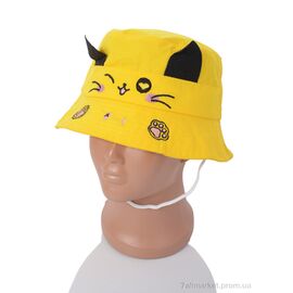 Фотография Панамка Лето BN005-5 yellow (50) (5 шт. р.сетка One size) "KUINH" недорого оптом от прямого поставщика