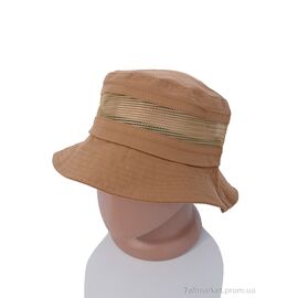 Панама чоловіча Літо BN014-1 brown (5 шт. р.сітка57-59) "KUINH" недорого оптом від прямого постачальника