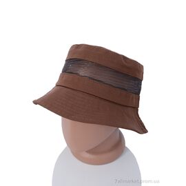 Панама чоловіча Літо BN014-2 brown (5 шт. р.сітка57-59) "KUINH" недорого оптом від прямого постачальника
