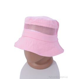 Панама жіноча Літо BN015-2 pink (5 шт. р.сітка57-59) "KUINH" недорого оптом від прямого постачальника