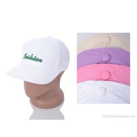 Кепка жіноча Літо BN020 mix (5 шт. р.сітка57-59) "KUINH" недорого оптом від прямого постачальника