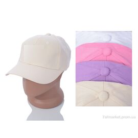 Кепка жіноча Літо BN021 mix (5 шт. р.сітка57-59) "KUINH" недорого оптом від прямого постачальника