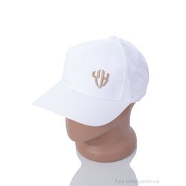 Кепка жіноча Літо BN022-4 white (5 шт. р.сітка57-59) "KUINH" недорого оптом від прямого постачальника