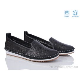 Фотография Туфли женские стильные Лето 2454 black (10 пар р.37-42) "Mona Lisa" недорого оптом от прямого поставщика