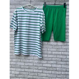 Костюм жіночий V25 green р.42-56 "VALENTINA" недорого оптом від прямого постачальника