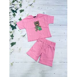 Костюм дитячий на дівчинку 1034 pink р.98-122 "Marimaks" недорого оптом від прямого постачальника