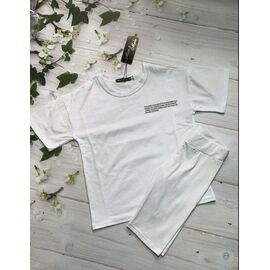 Костюм дитячий на дівчинку 852-3 white р.122-140 "Marimaks" недорого оптом від прямого постачальника