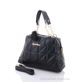 Фотография Сумка женская 2110-3 black 19*29*10 см, "David Polo" недорого оптом от прямого поставщика