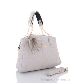 Фотография Сумка женская 2110-5 grey 19*29*10 см, "David Polo" недорого оптом от прямого поставщика
