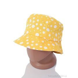Фотография Панама женская Лето KB001-4 yellow (5 шт. р.сетка 57-59) "KUINH" недорого оптом от прямого поставщика