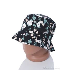 Панама жіноча Літо KB002-3 black (5 шт. р.сітка57-59) "KUINH" недорого оптом від прямого постачальника