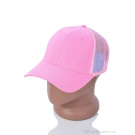 Кепка жіноча Літо KB005-3 pink (5 шт. р.сітка57-59) "KUINH" недорого оптом від прямого постачальника