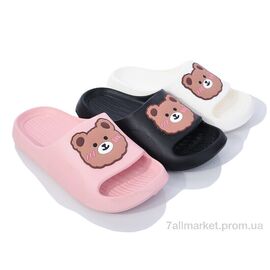 Шльопанці жіночі полегшені Літо H136 mix (12 пар р.36-41) "Inblue" недорого оптом від прямого постачальника