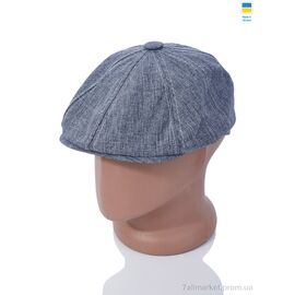 Кепка для чоловіків Літо Кепка восьмиклинка сірий (5 шт. р.сітка56-60) "VIOLA" недорого оптом від прямого постачальника