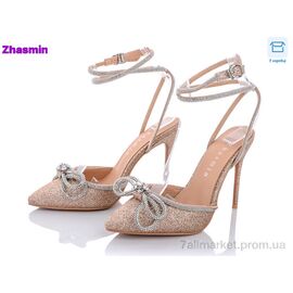 Фотография Туфли женские стильные Лето 02-5-10-5 (6 пар р.36-40) "Zhasmin" недорого оптом от прямого поставщика