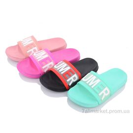 Шльопанці жіночі полегшені Літо 936 mix (6 пар р.36-41) "Vladimir" недорого оптом від прямого постачальника