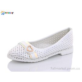 Балетки дитячі на дівчинку Літо YJ9664-1 (8 пар р.26-31) "Bessky-Kellaifeng" недорого оптом від прямого постачальника