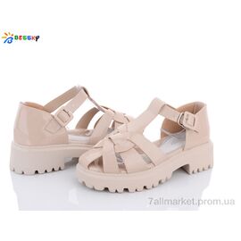 Фотография Босоножки детские летние Лето 2877-5C (8 пар р.32-37) "Bessky-Kellaifeng" недорого оптом от прямого поставщика