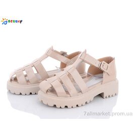 Фотография Босоножки детские летние Лето 2876-5C (8 пар р.32-37) "Bessky-Kellaifeng" недорого оптом от прямого поставщика