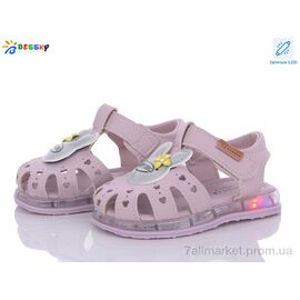 Фотография Босоножки детские летние Лето ST21-2 LED (10 пар р.21-25) "Bessky-Kellaifeng" недорого оптом от прямого поставщика