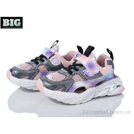 Фотография Кроссовки детские модные Лето 3598-3039-3 (8 пар р.26-31) "BIG" недорого оптом от прямого поставщика