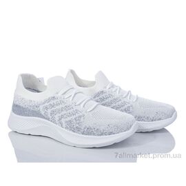 Фотография Кроссовки женские модные Лето 149-46 grey (8 пар р.36-41) "Violeta" недорого оптом от прямого поставщика