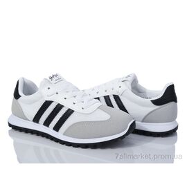 Кросівки жіночі модні Весна/осінь HD14(149-54) white-black (8 пар р.36-41) "Violeta" недорого оптом від прямого постачальника