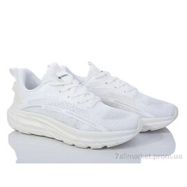 Кросівки жіночі модні Весна/осінь 20-1028 white (8 пар р.36-41) "Violeta" недорого оптом від прямого постачальника