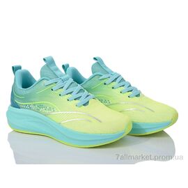 Кросівки жіночі модні Весна/осінь 24-154 green (8 пар р.36-41) "Violeta" недорого оптом від прямого постачальника