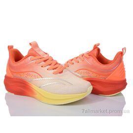 Кросівки жіночі модні Весна/осінь 24-154 orange (8 пар р.36-41) "Violeta" недорого оптом від прямого постачальника