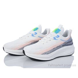 Кросівки жіночі модні Весна/осінь 176-33 white-grey (8 пар р.36-41) "Violeta" недорого оптом від прямого постачальника