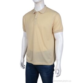 Футболка чоловіча Літо A-66 (01726) beige (10 шт. р.сіткаS-2XL) "Obuvok" недорого оптом від прямого постачальника