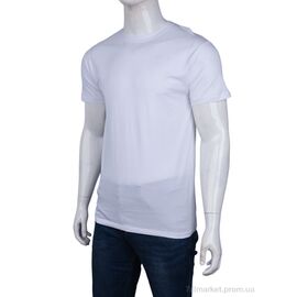 Фотография Футболка мужская Лето A101 (01742) white (10 шт. р.сетка S-2XL) "Obuvok" недорого оптом от прямого поставщика