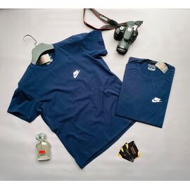 Футболка чоловіча 090 navy р.M-3XL "Verton" недорого оптом від прямого постачальника