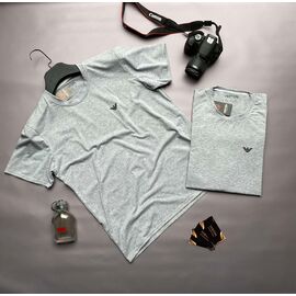 Футболка чоловіча 092 grey р.M-3XL "Verton" недорого оптом від прямого постачальника