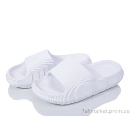 Фотография Шлепки женские облегченные Лето 3613-8005 white (6 пар р.36-41) "Мир" недорого оптом от прямого поставщика