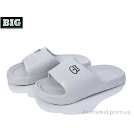 Шльопанці чоловічі пляжні Літо 3611-8556-8 grey (6 пар р.41-45) "BIG" недорого оптом від прямого постачальника