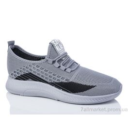 Фотография Кроссовки мужские модные Лето B918 grey (8 пар р.40-45) "Laguna" недорого оптом от прямого поставщика