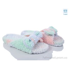 Фотография Шлепки женские облегченные Лето Defeat72 green (6 пар р.36-41) "LOOK STOCK" недорого оптом от прямого поставщика