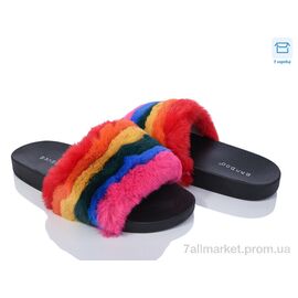 Фотография Шлепки женские облегченные Лето Mindy 01 mix (6 пар р.36-41) "LOOK STOCK" недорого оптом от прямого поставщика